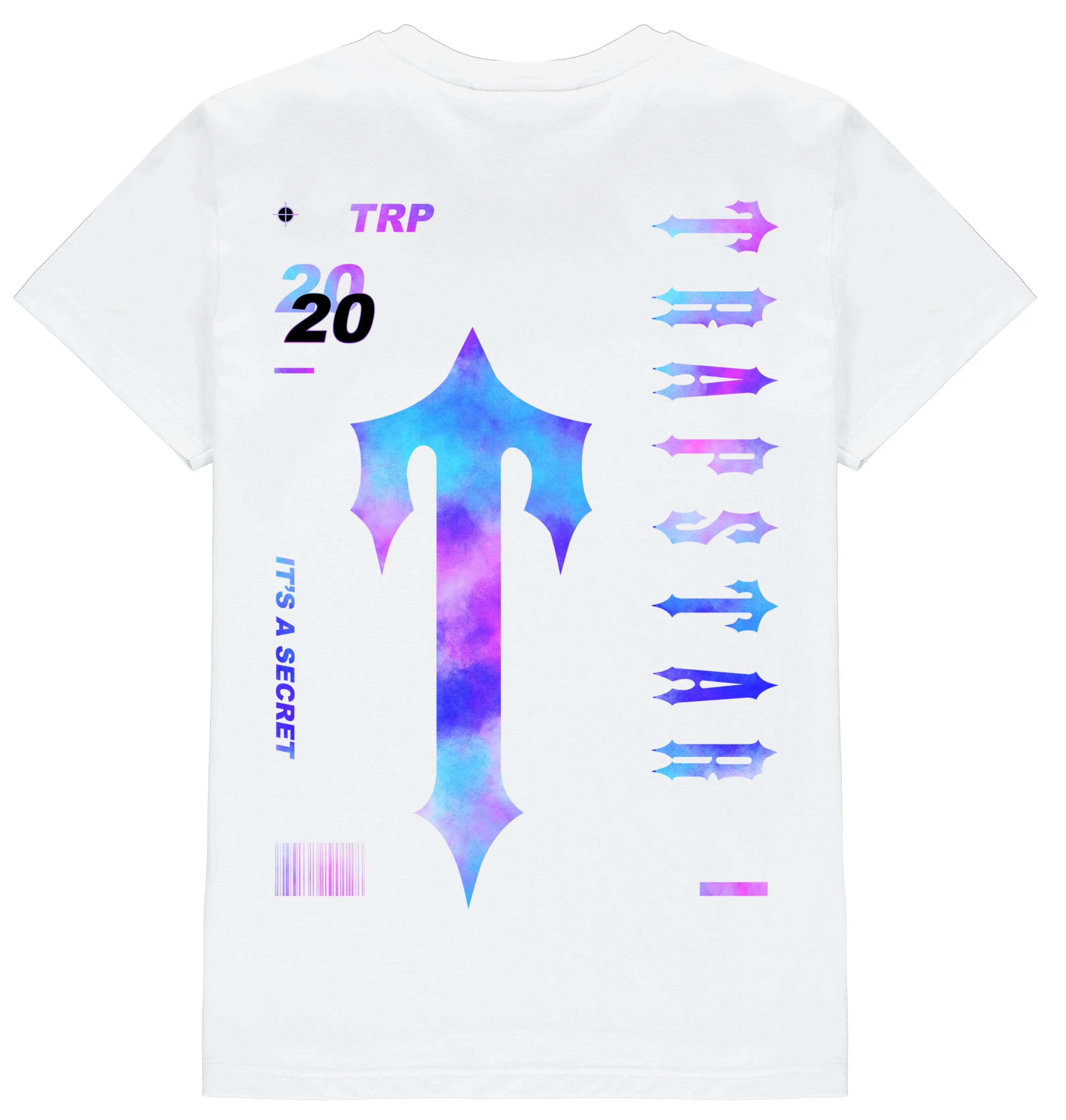 Irongate T Trip Drip Tee - White/Solar Eclipse sold by Trapstar London