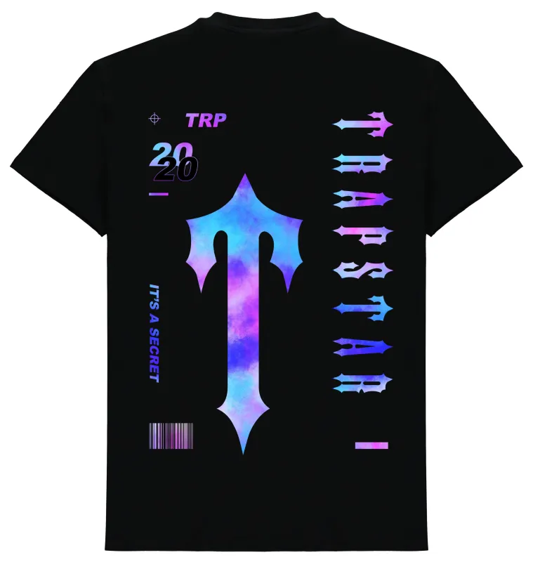 【TRAPSTAR LONDON】Foundation Tee Foundation Tee - Black/Blue* | Parallel