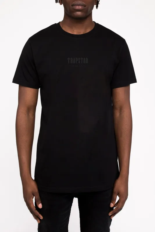 【Trapstar London】Foundation Tシャツ ブラック/黒ティー Trapstar t shirt black - Gem