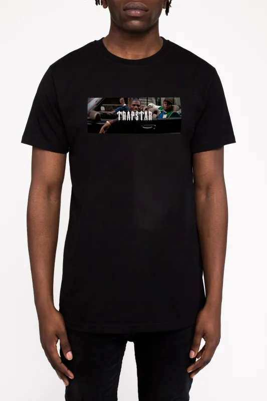 Hustlers Spirit 2.1 Tee - Black sold by Trapstar London