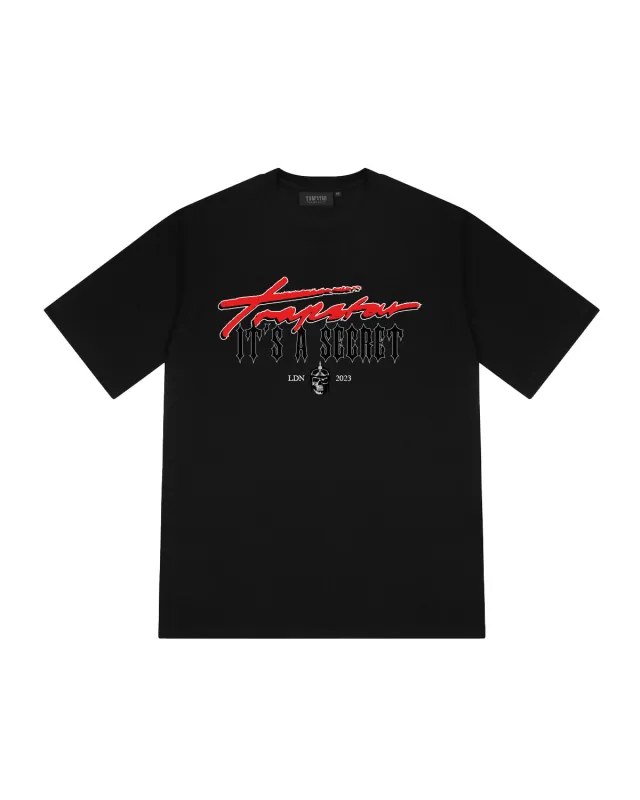 Trapstar x Cough Syrup Irongate Washed T-Shirt - Black