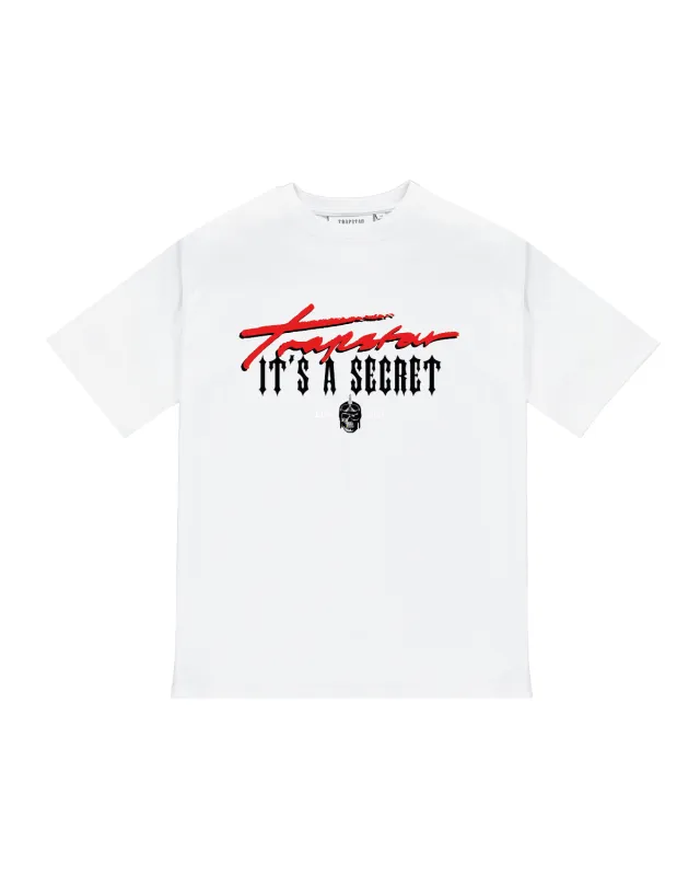 Trapstar London It's A Secret Tee SS25 - White sold by Trapstar London