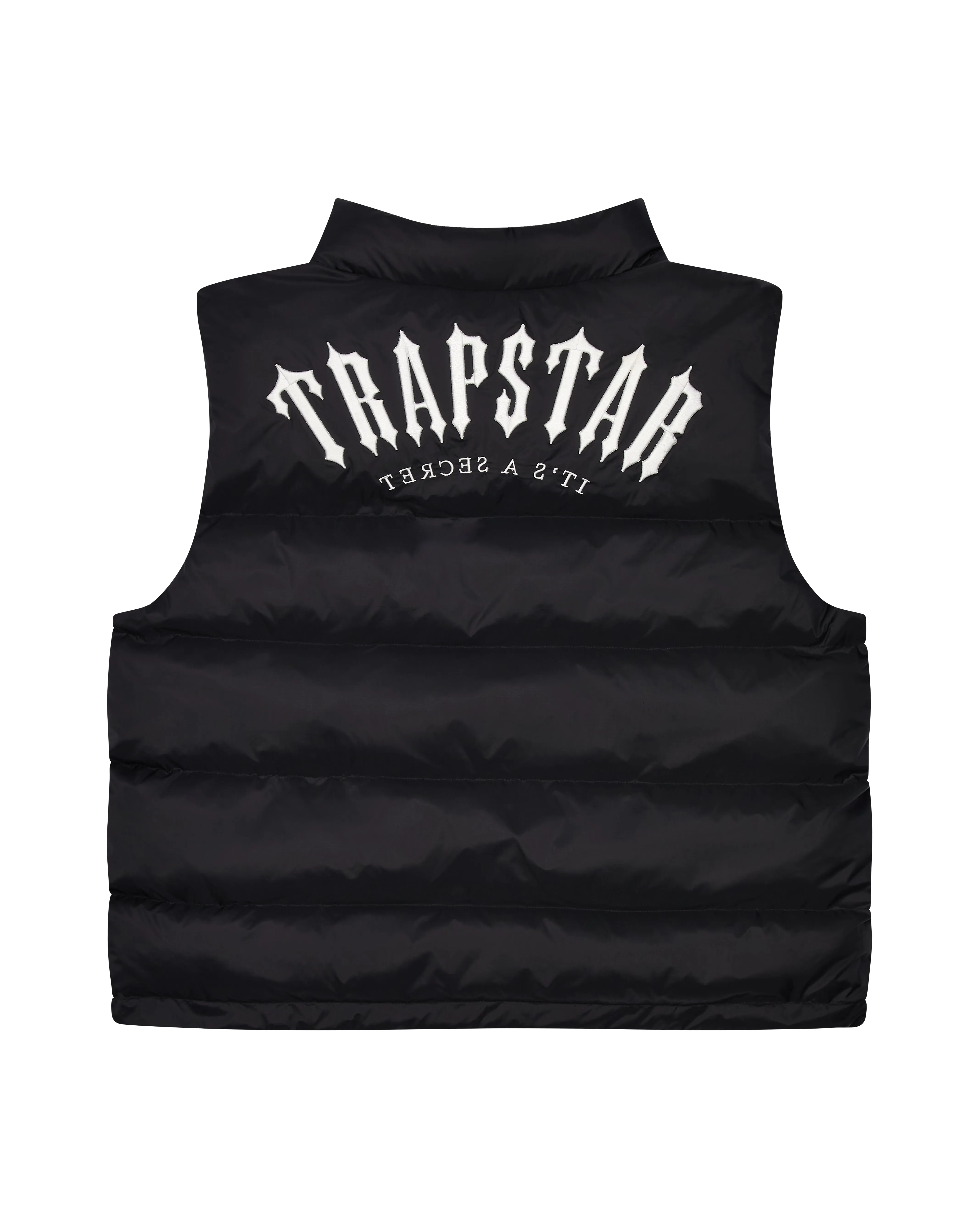 Irongate Arch Gilet - Black* sold by Trapstar London