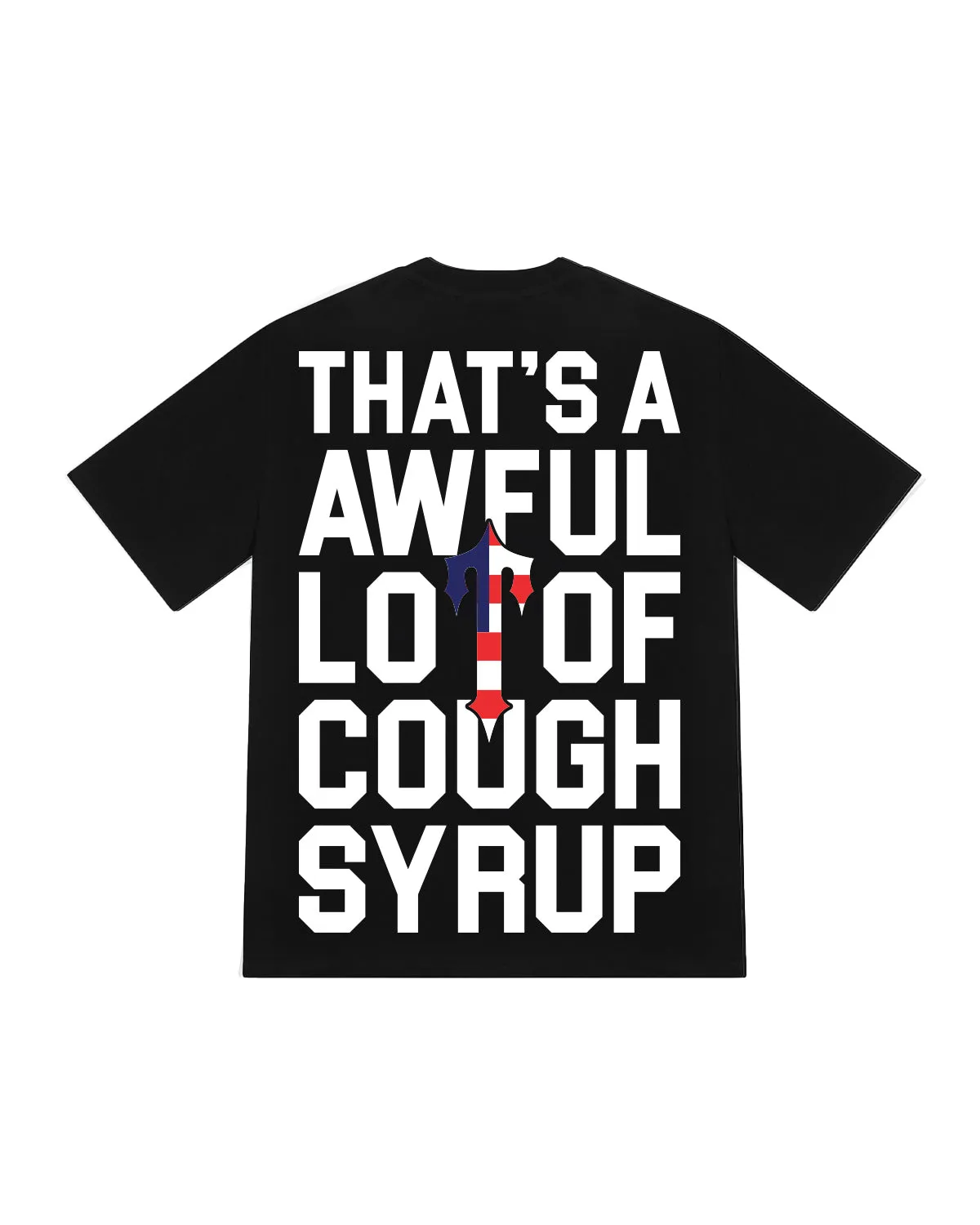Trapstar x Cough Syrup International Showdown Tee - Black sold by Trapstar London product image thumbnail 2