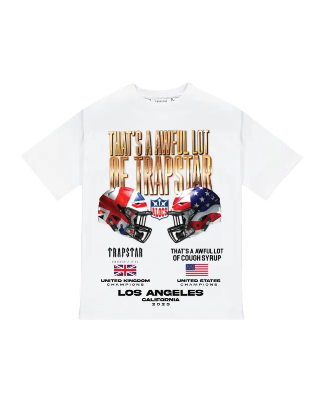 ★限定コラボTシャツ★【Trapstar London】×COUGH SYRUP Trapstar x Cough Syrup Irongate T-Shirt - Black* | Parallel