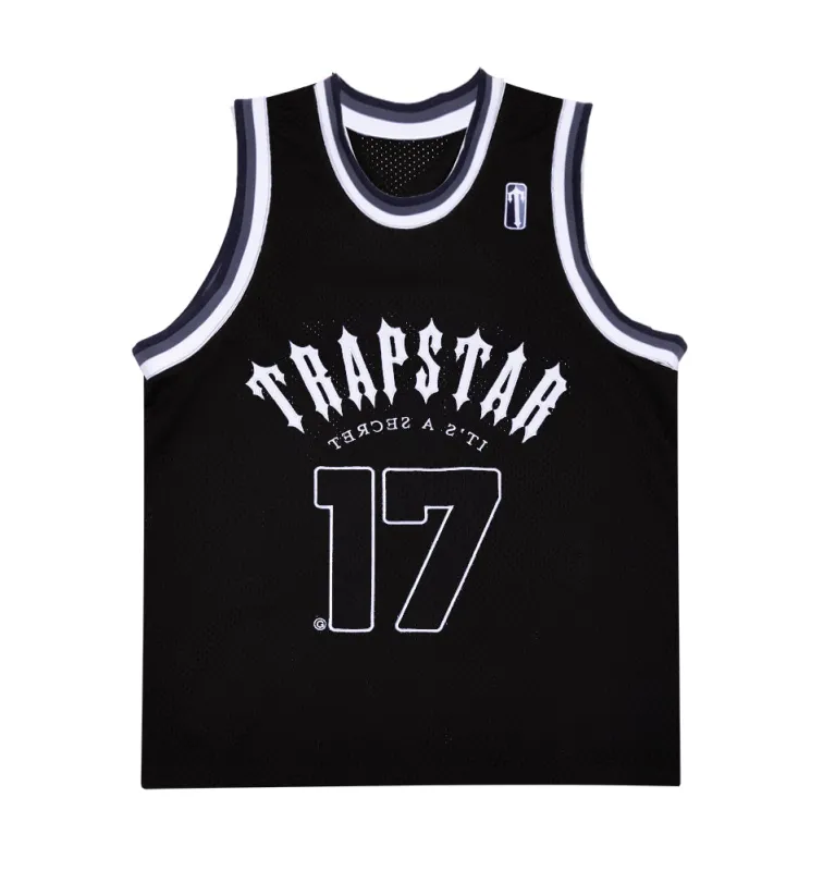 Irongate Basketball Vest - Black sold by Trapstar London