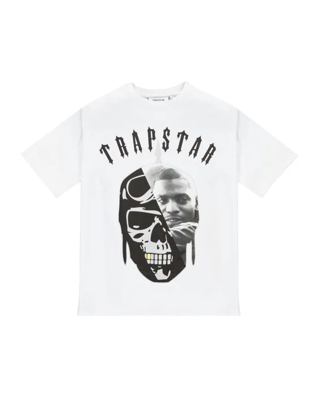 Hustler's Spirit Tee - White sold by Trapstar London