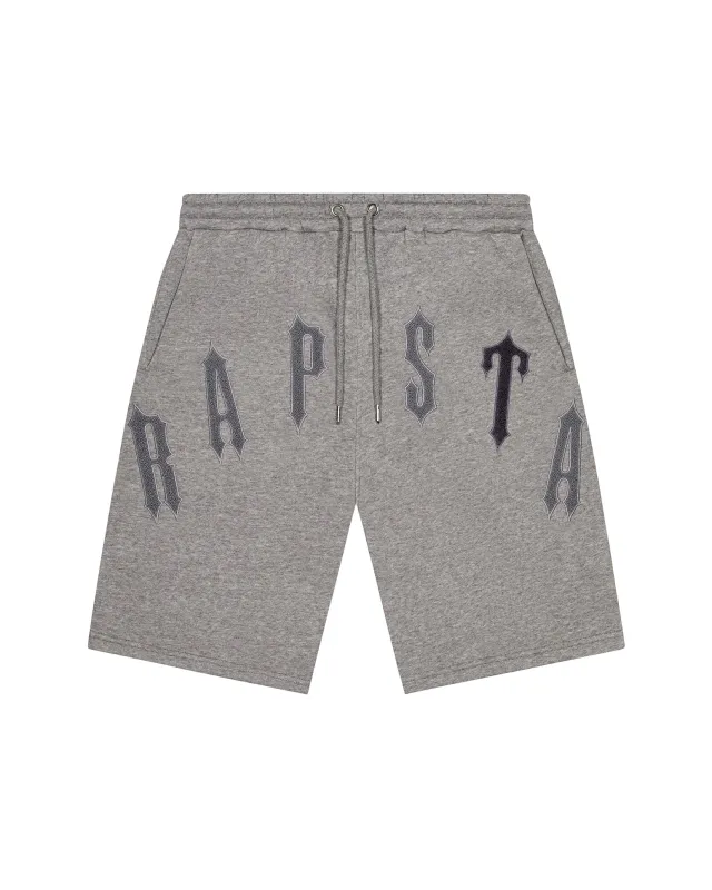Arch Chenille Decoded 2.0 Shorts - Grey* sold by Trapstar London