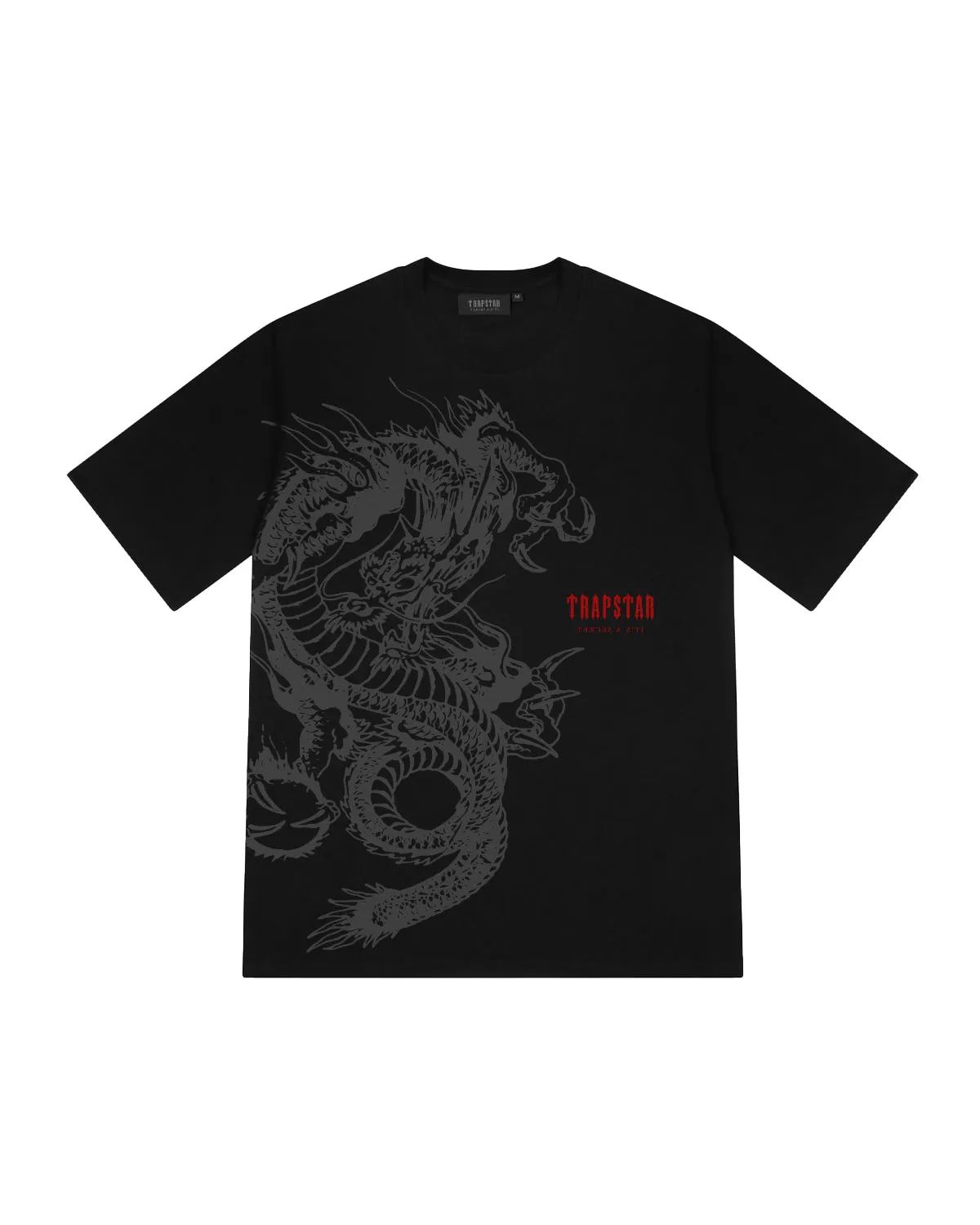 Dragon Tee - Black sold by Trapstar London