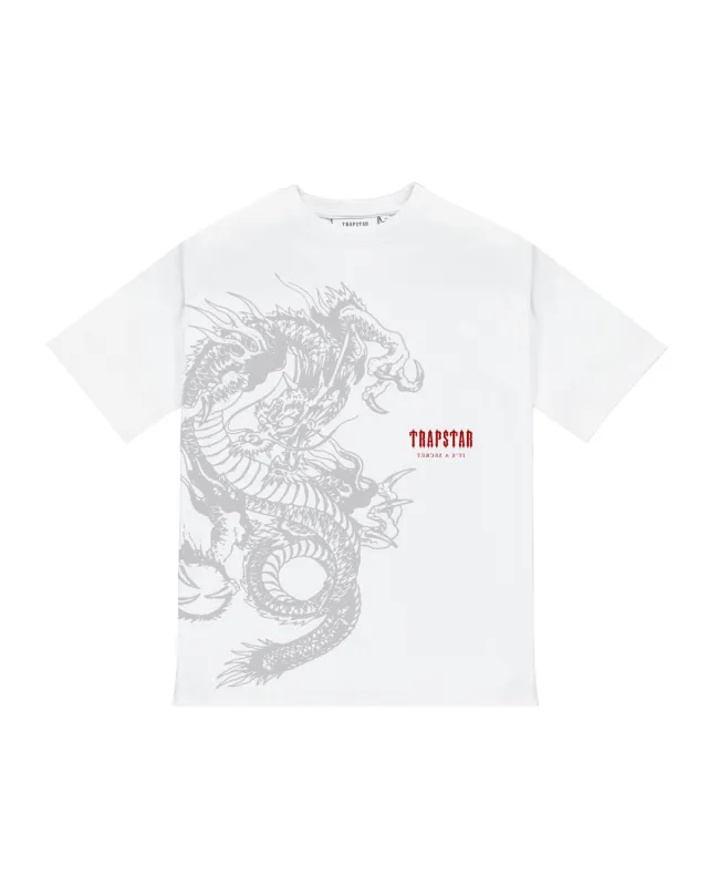 Dragon Tee - White sold by Trapstar London
