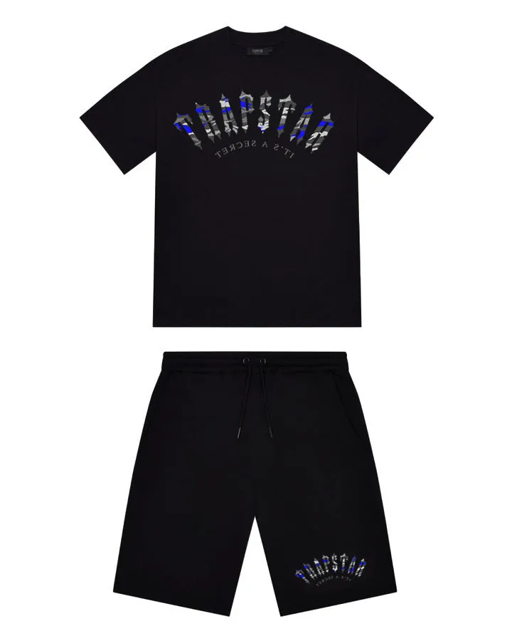 Irongate Arch It's A Secret Shorts - Black/Ice Edition sold by Trapstar London product image thumbnail 2