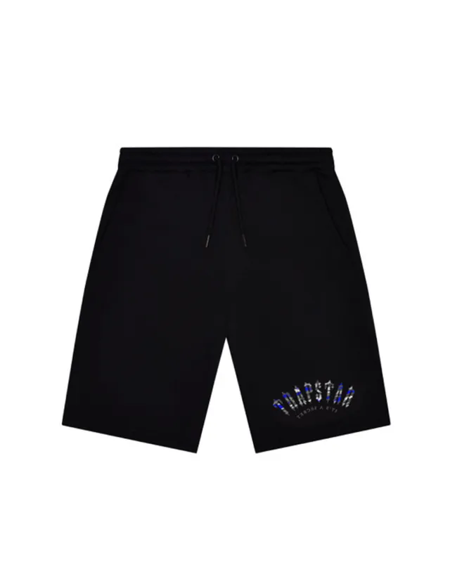 Irongate Arch It's A Secret Shorts - Black/Ice Edition sold by Trapstar London