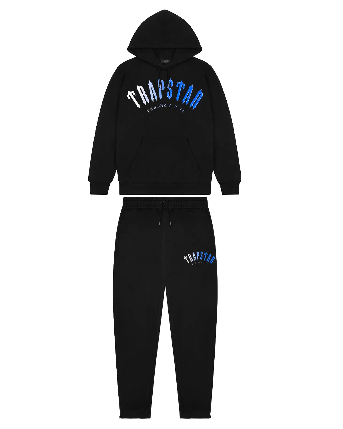 Irongate Arch Fade Tracksuit -Black/Blue sold by Trapstar London