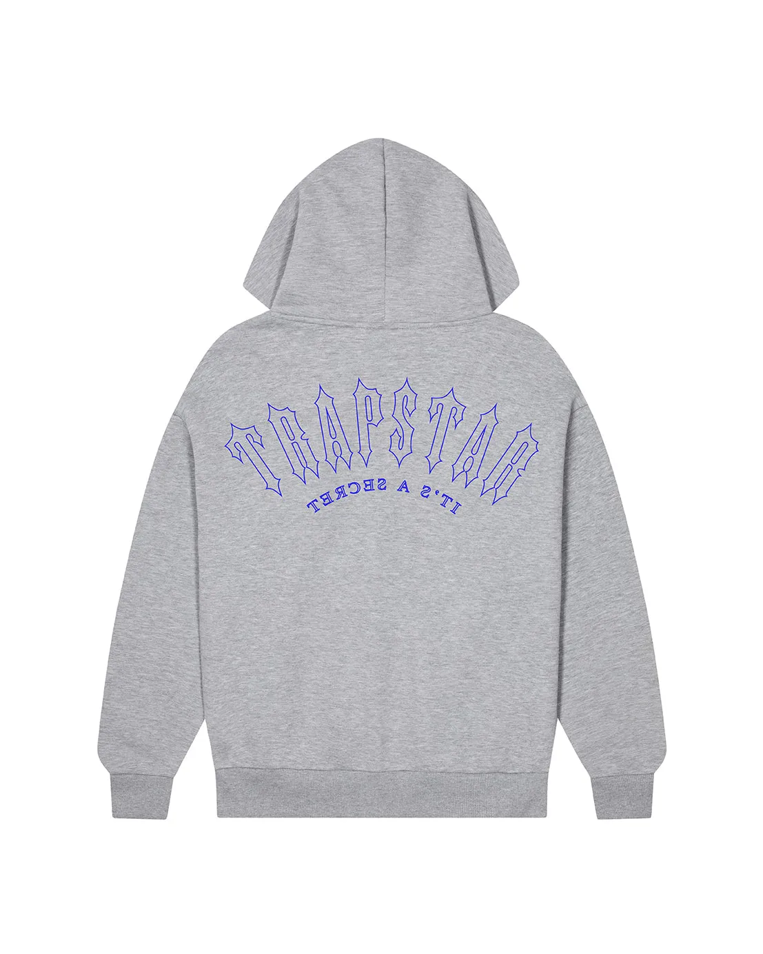 Arch Zip Hoodie - Grey/Blue sold by Trapstar London product image thumbnail 2