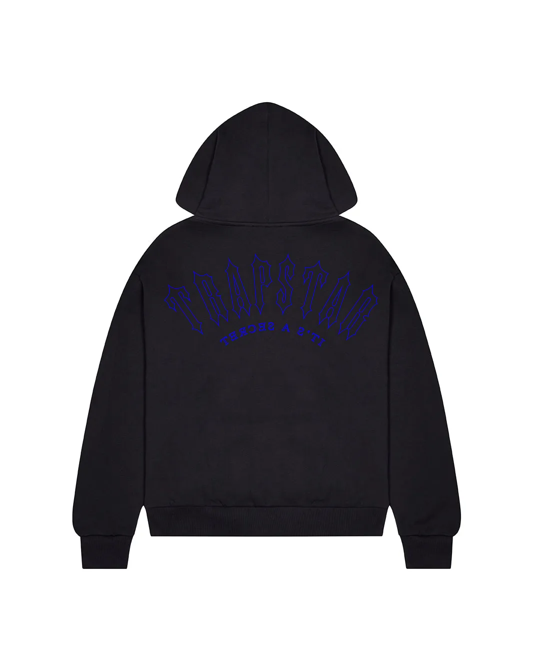 Arch Zip Hoodie - Black/Blue sold by Trapstar London product image thumbnail 2