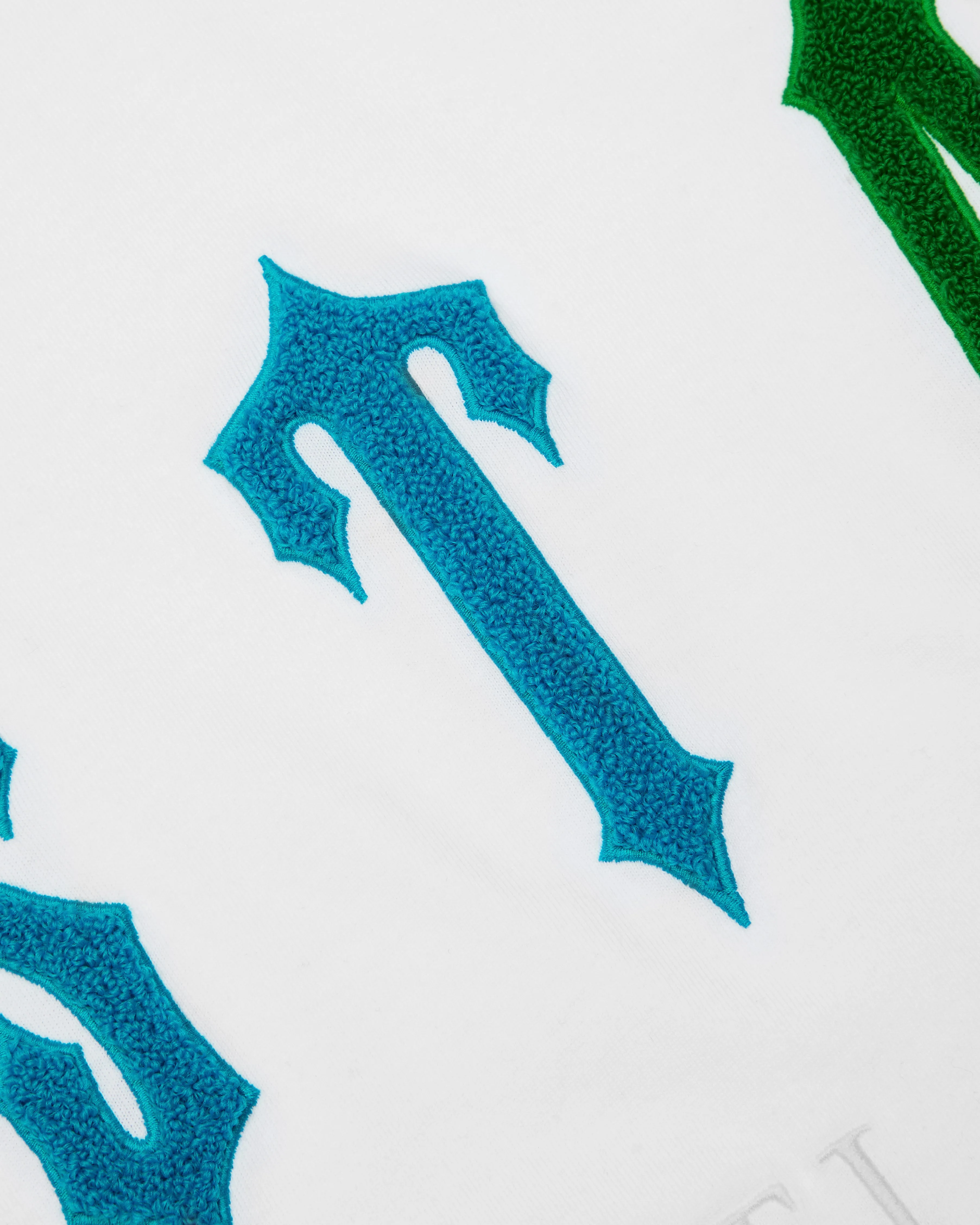 Arch Chenille Decoded 2.0 Tee - White/Candy* sold by Trapstar London product image thumbnail 3