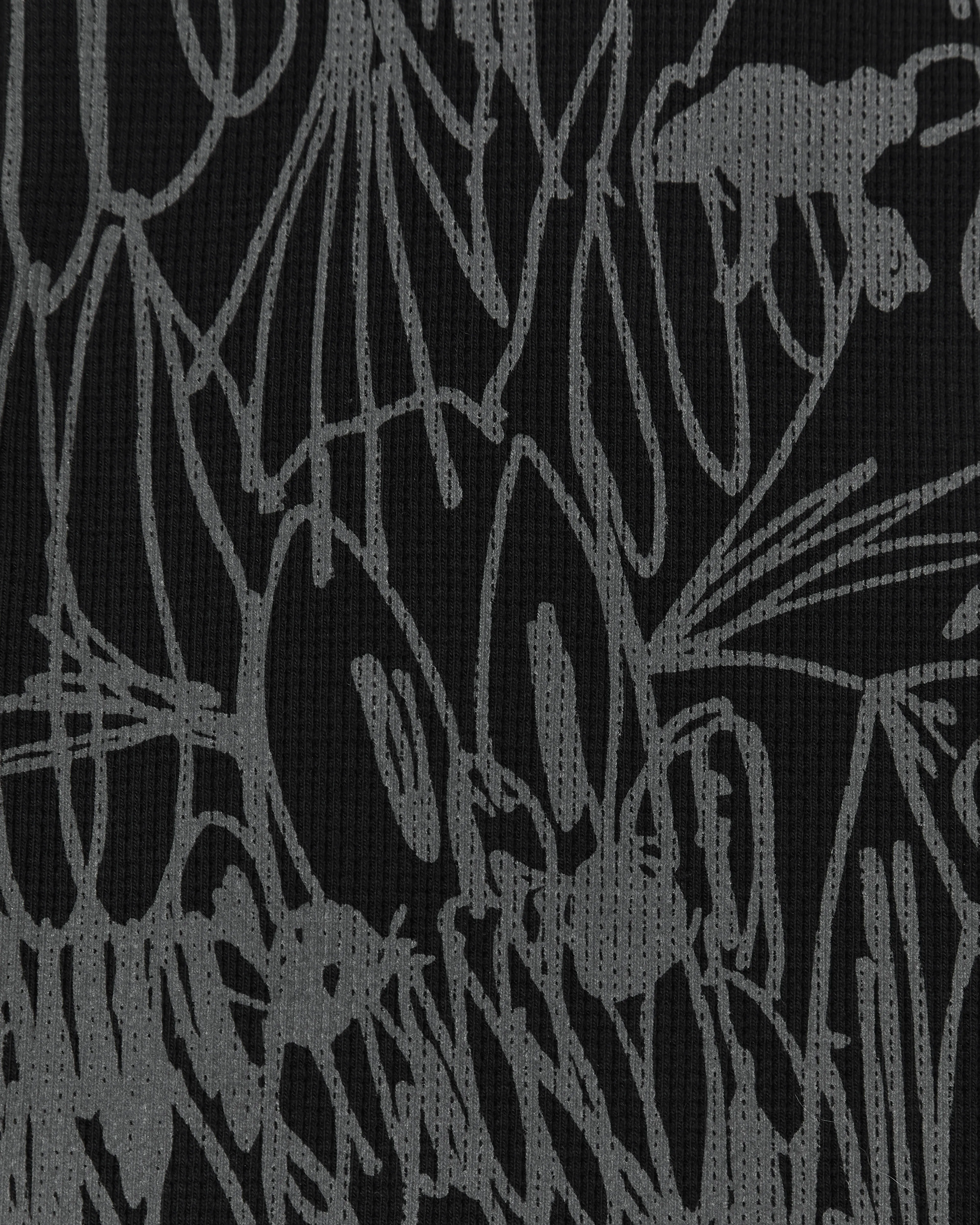 *PRE ORDER* Trapstar x Slawn Waffle LS Top - Black/Reflective sold by Trapstar London product image thumbnail 3