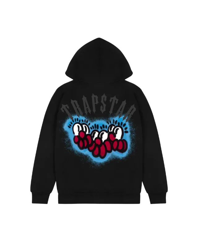 SATIN ALLSTARZ APPLIQUÉ HOODIE [GREY] | Parallel