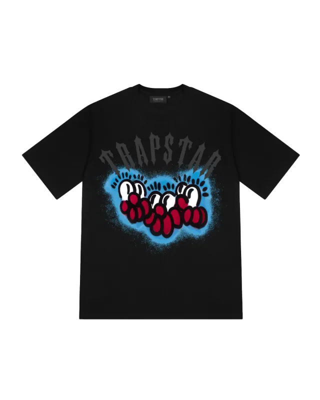 Trapstar Script 2.0 Tee - Black | Parallel