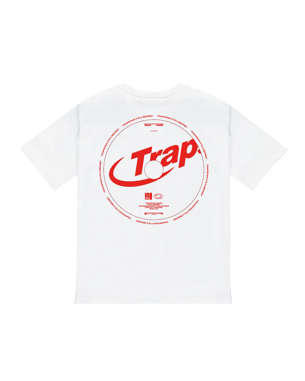 Hyperdrive Bassline Tee - White sold by Trapstar London
