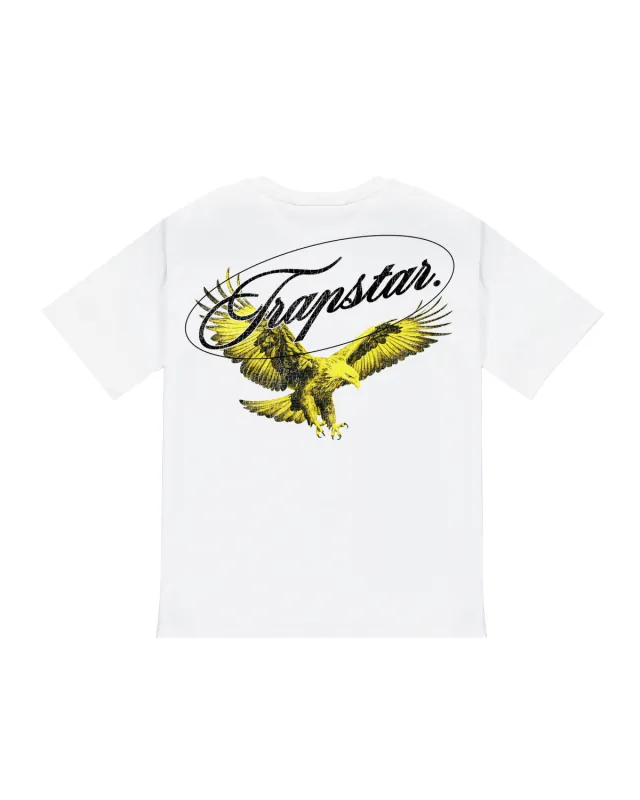 Trapstar Eagle Tee - White sold by Trapstar London
