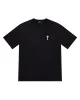 Foundation Print Tee - Black/White sold by Trapstar London