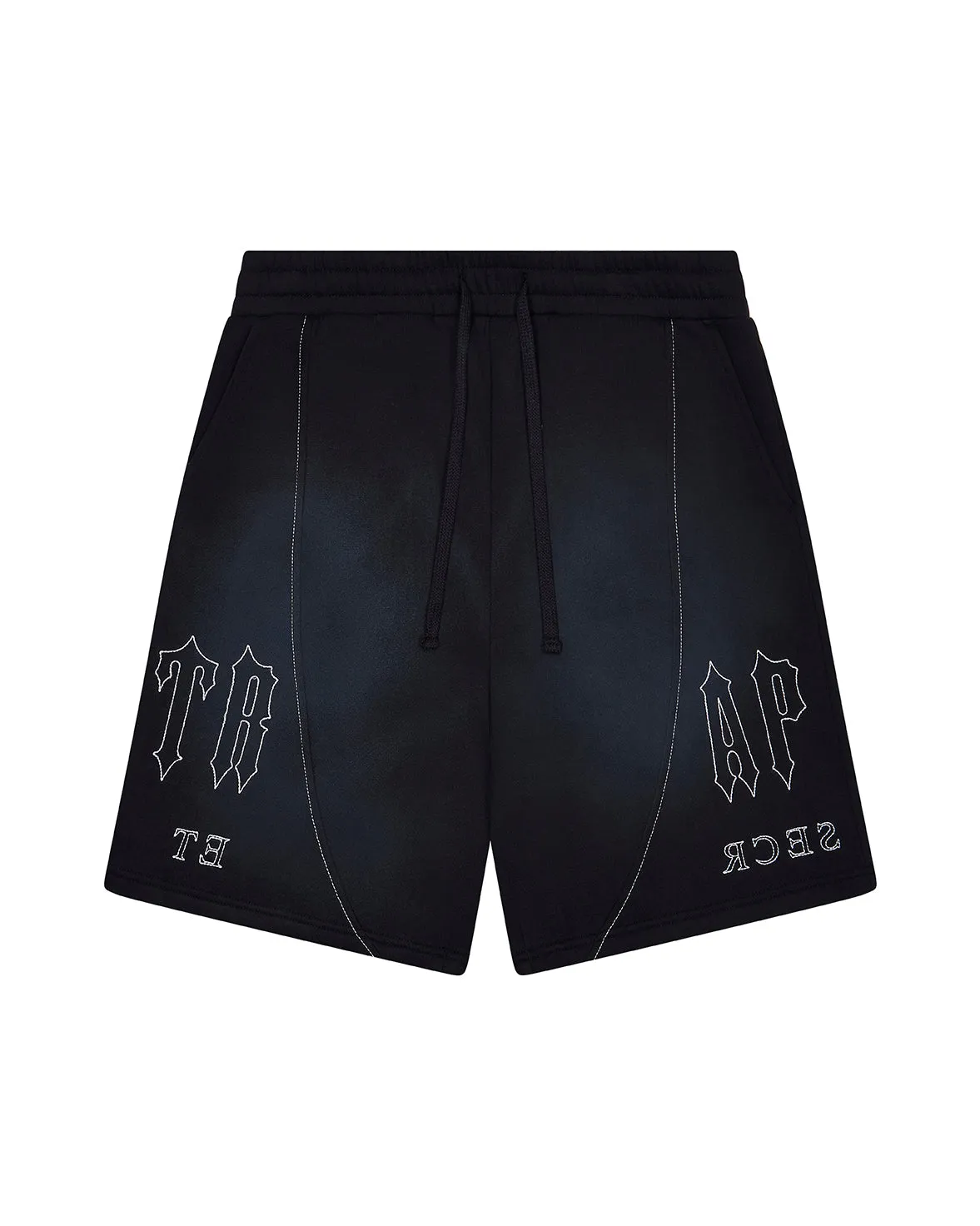 Deconstructed Decoded Shorts - Black sold by Trapstar London