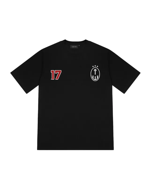 Crest Training Tee - Black sold by Trapstar London