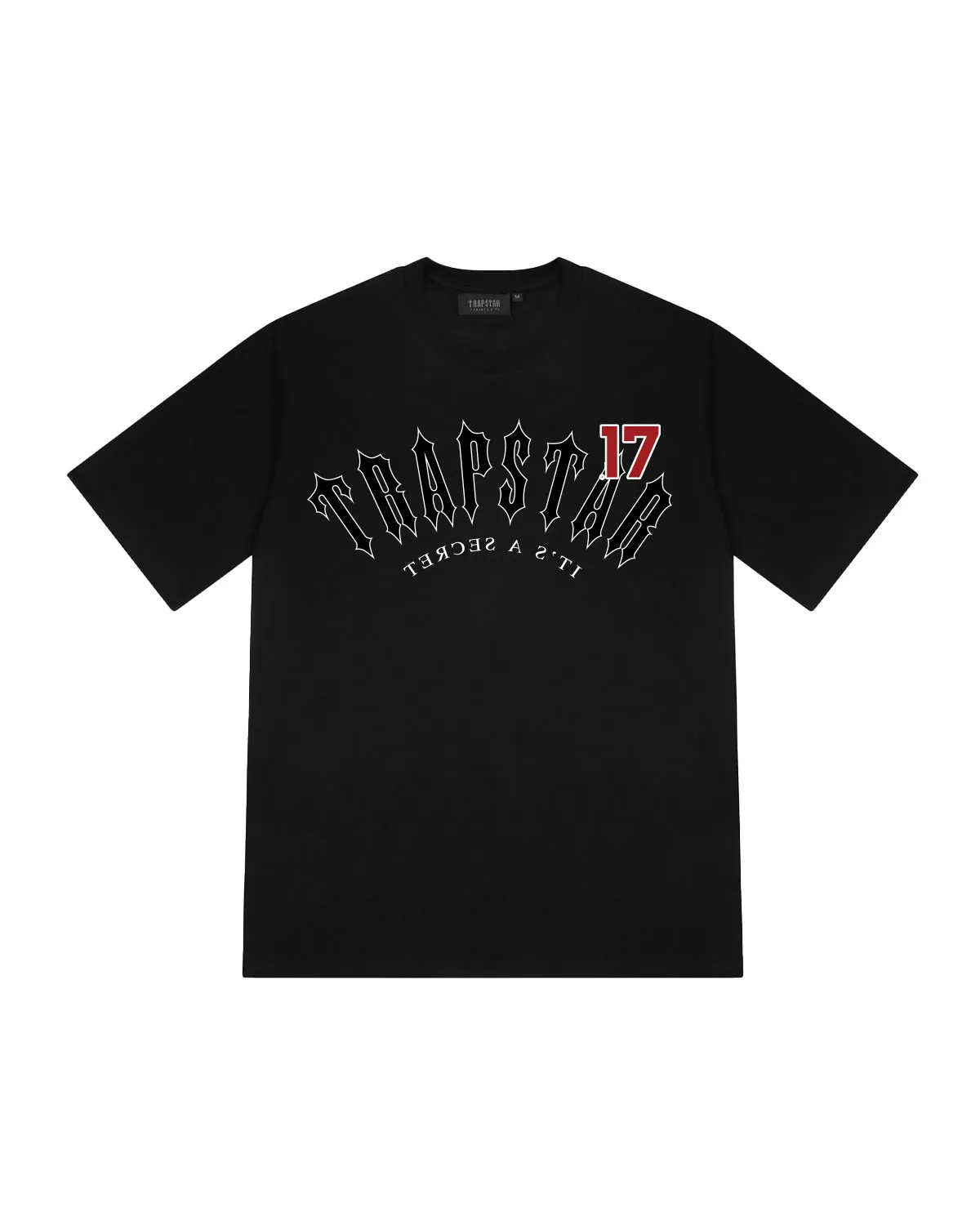 Irongate Arch Tee - Black/Red sold by Trapstar London