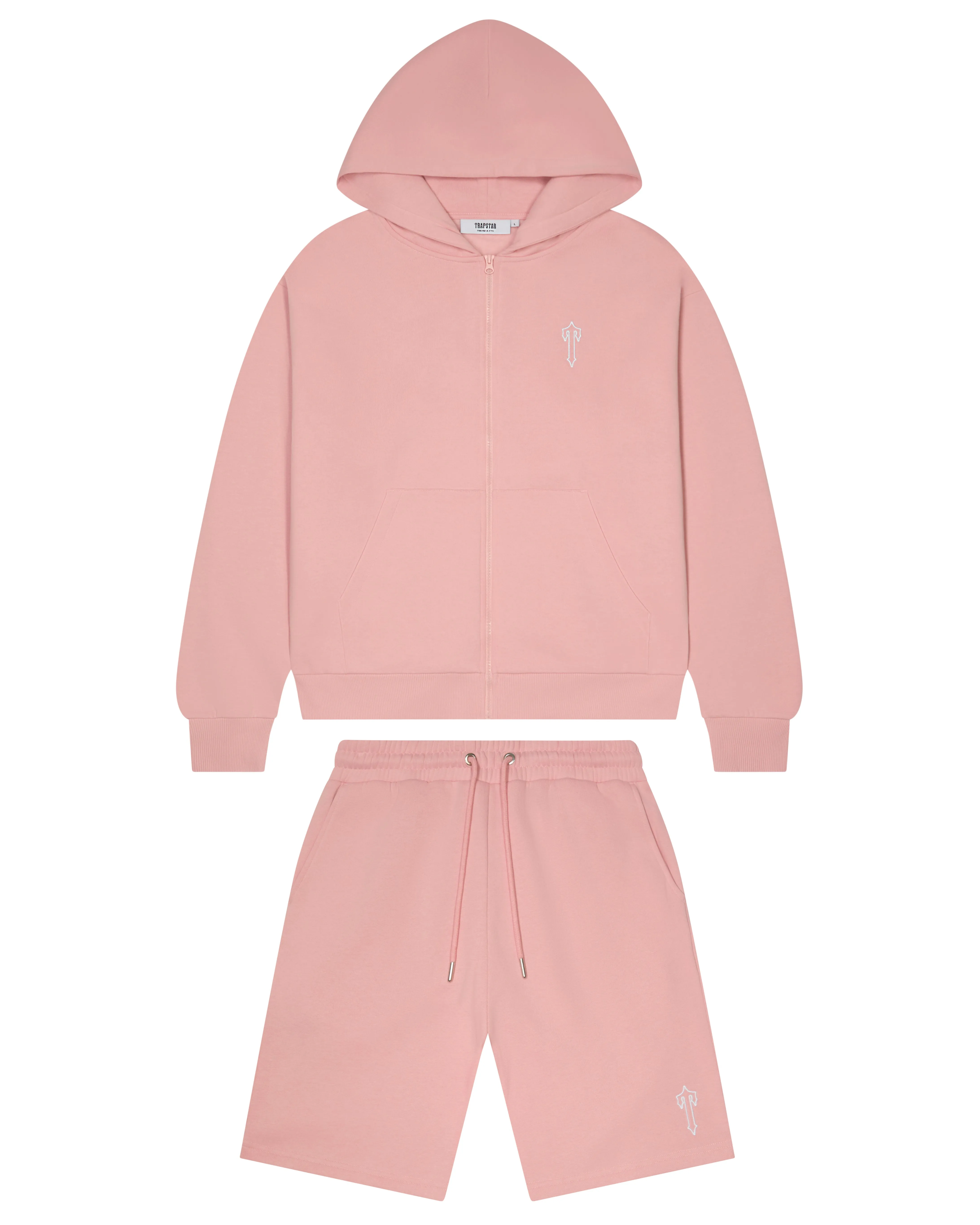 Foundation Zip Through Hoodie - Pink sold by Trapstar London product image thumbnail 4