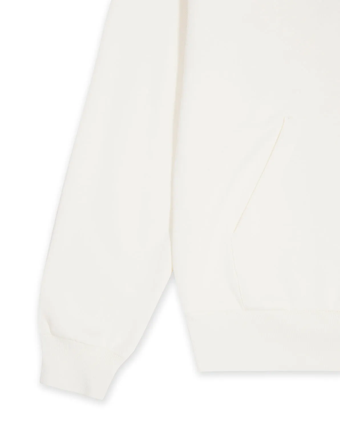 Foundation Zip Through Hoodie - Natural sold by Trapstar London product image thumbnail 3