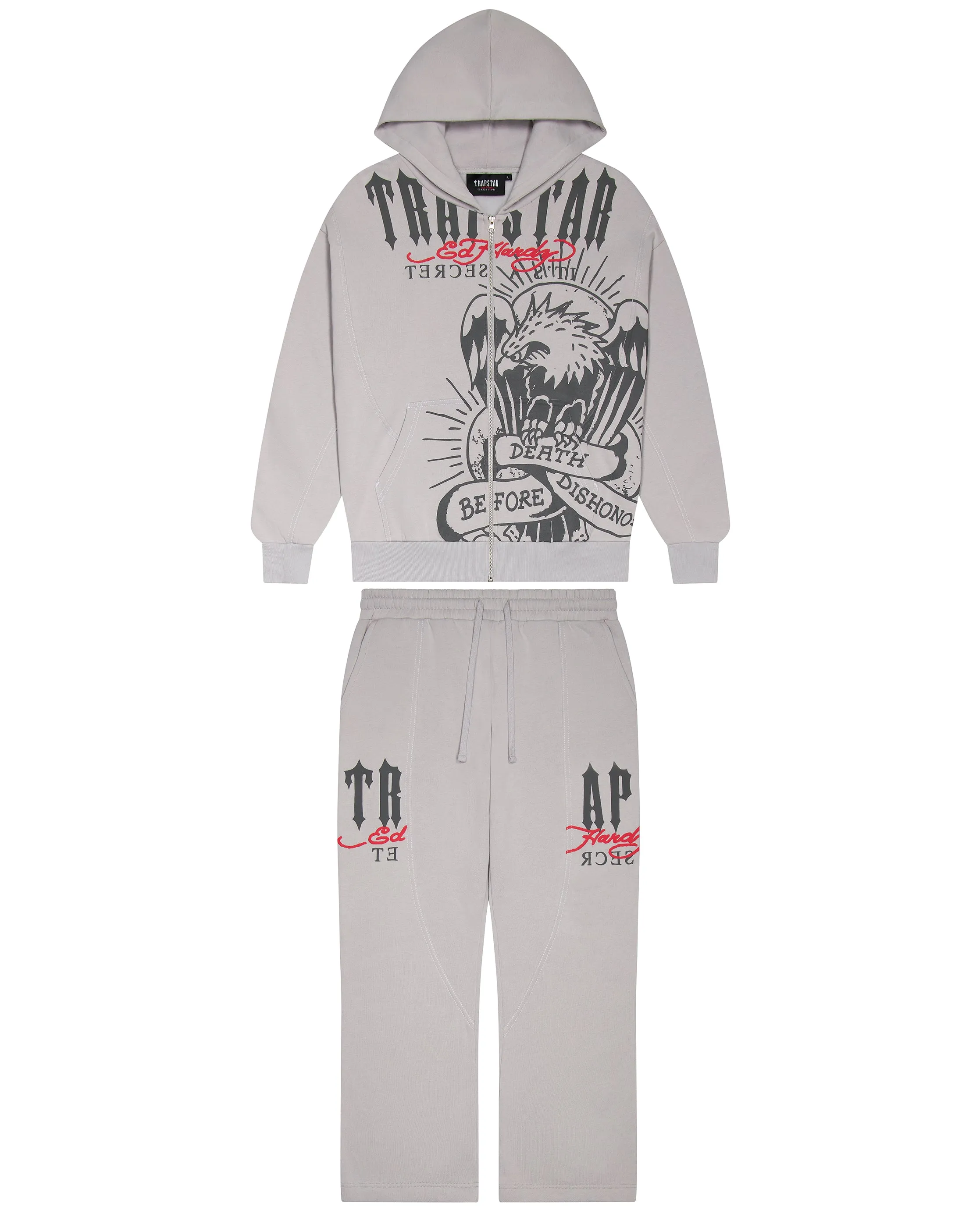 Trapstar x Ed Hardy DBD Jogger - Grey sold by Trapstar London product image thumbnail 4