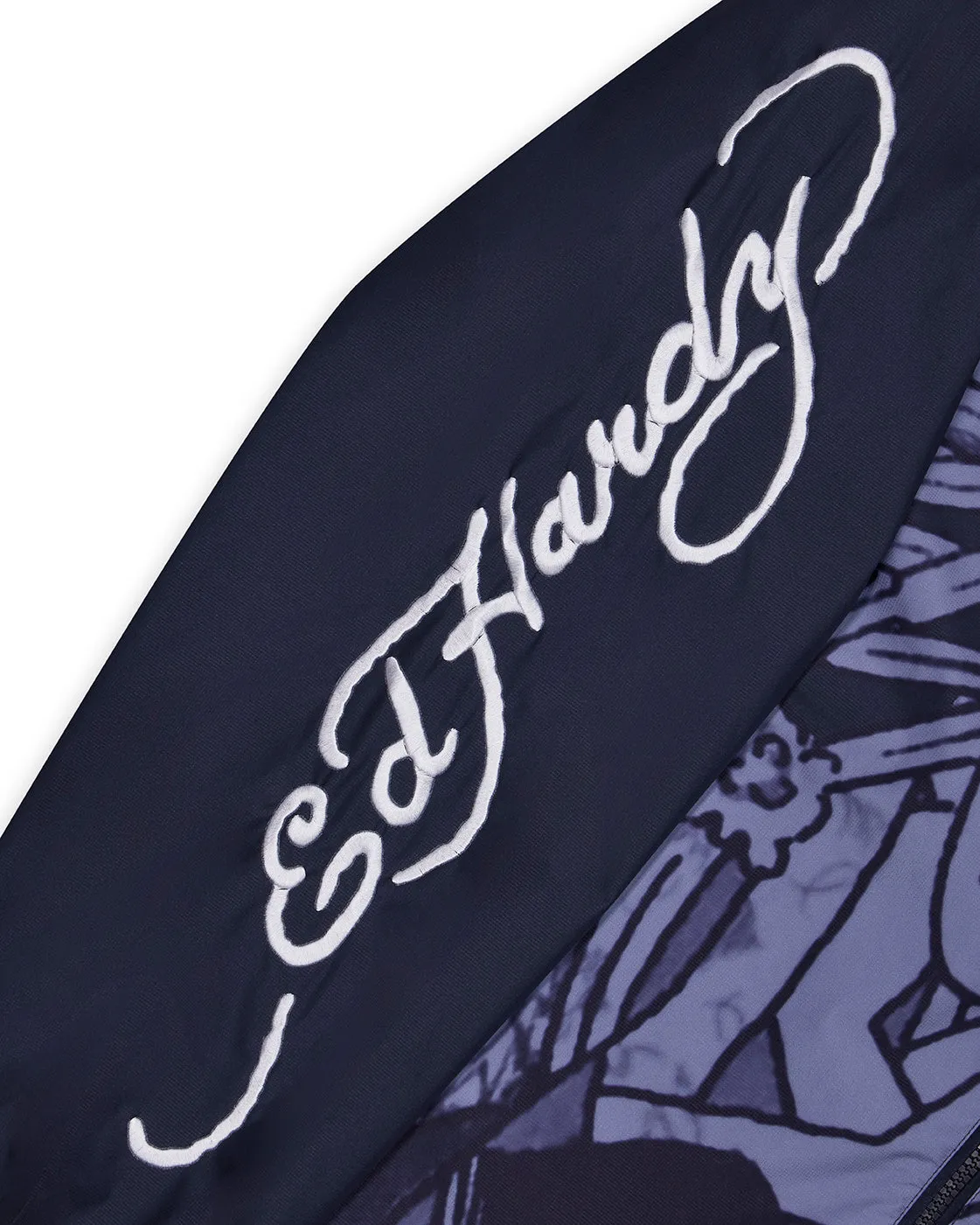 Trapstar x Ed Hardy Geisha Windbreaker - Purple sold by Trapstar London product image thumbnail 5