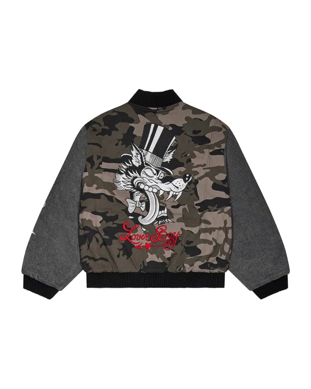 Trapstar x Ed Hardy Lover Boy MA Jacket - Black | Parallel