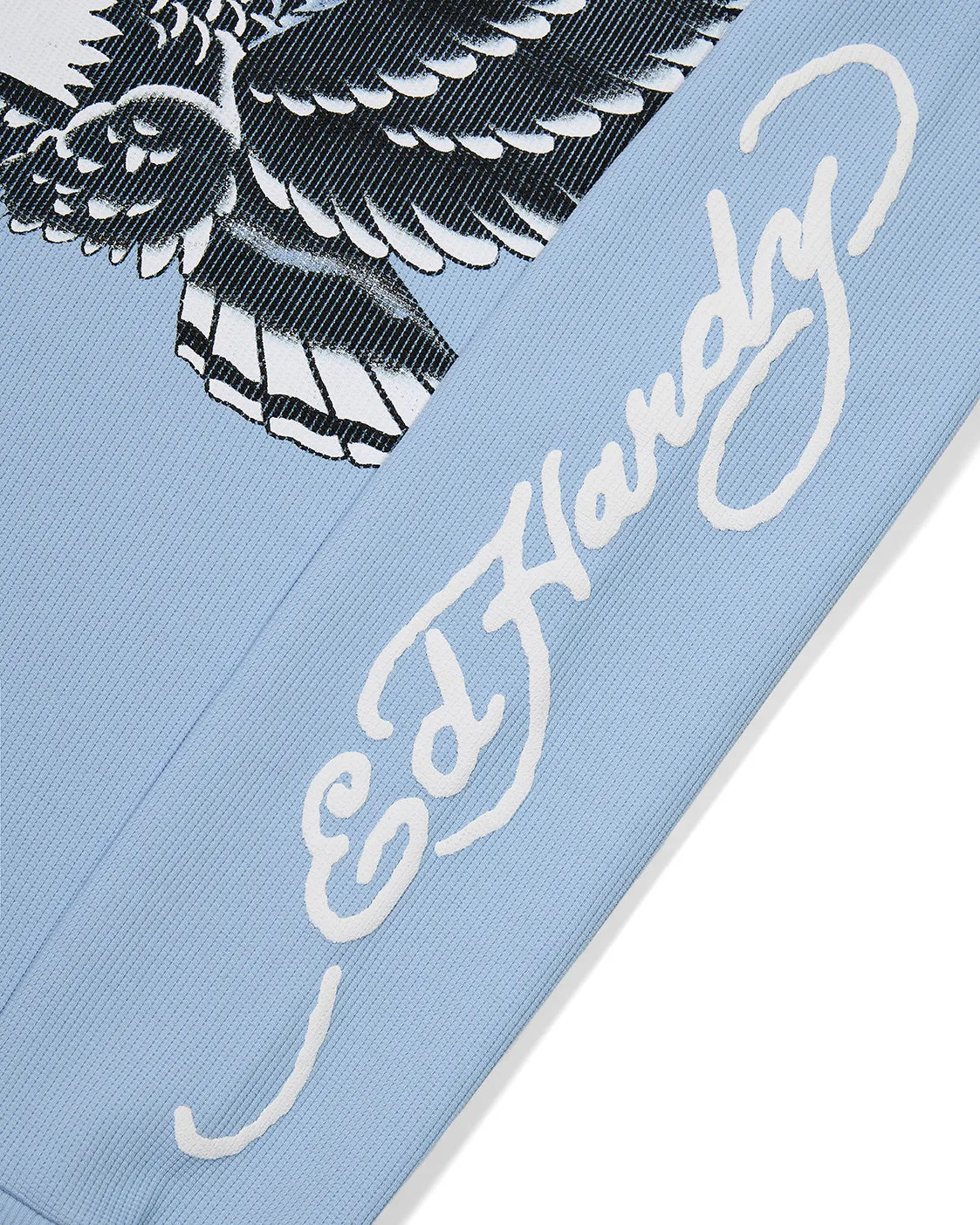 Trapstar x Ed Hardy Waffle LS Top - Light Blue sold by Trapstar London product image thumbnail 5