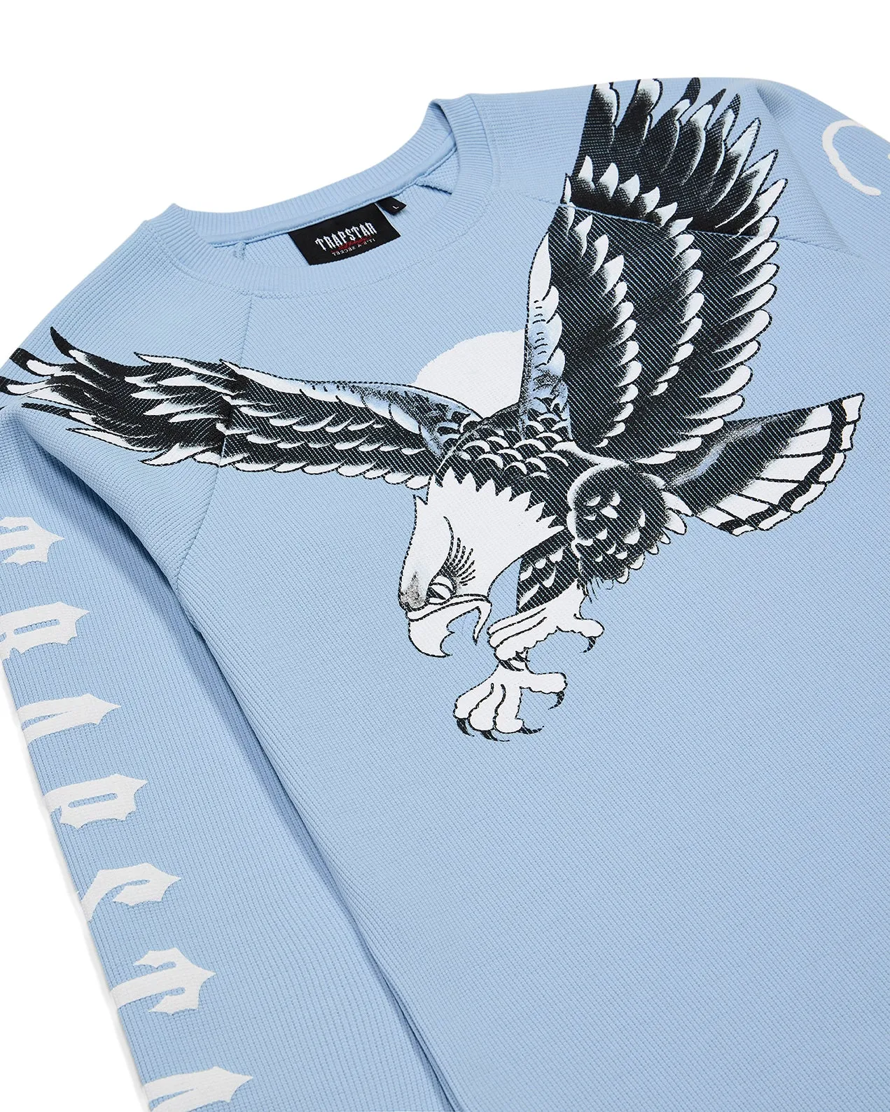 Trapstar x Ed Hardy Waffle LS Top - Light Blue sold by Trapstar London product image thumbnail 2