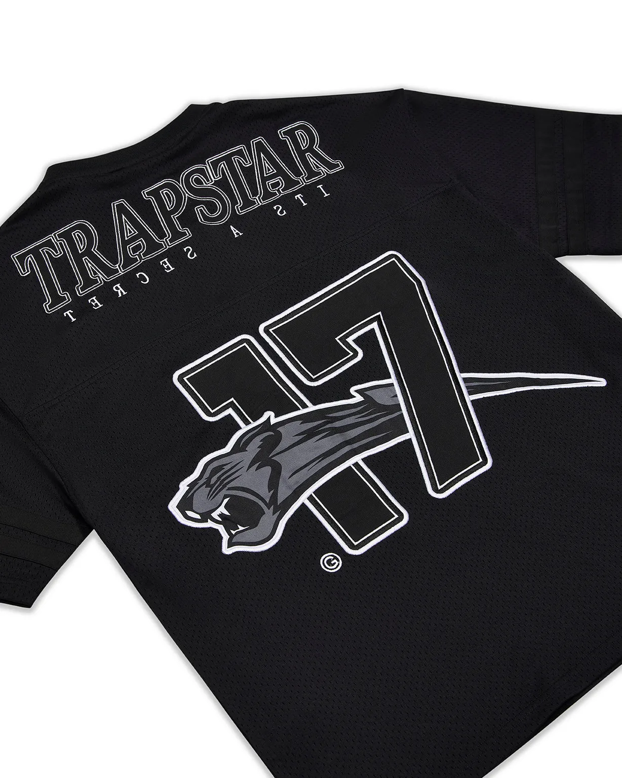 Shooters 2.0 - Football Jersey - Black sold by Trapstar London product image thumbnail 4