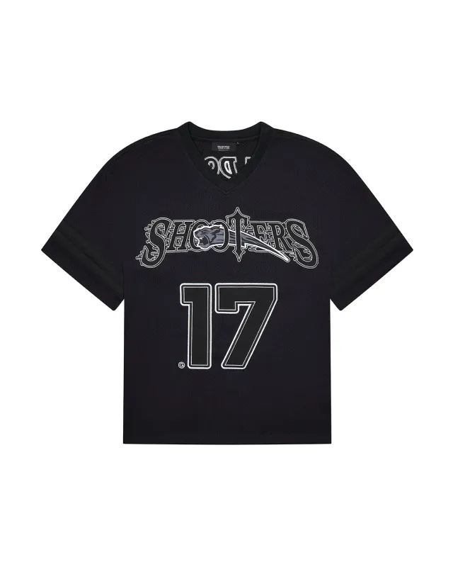 Shooters 2.0 - Football Jersey - Black sold by Trapstar London