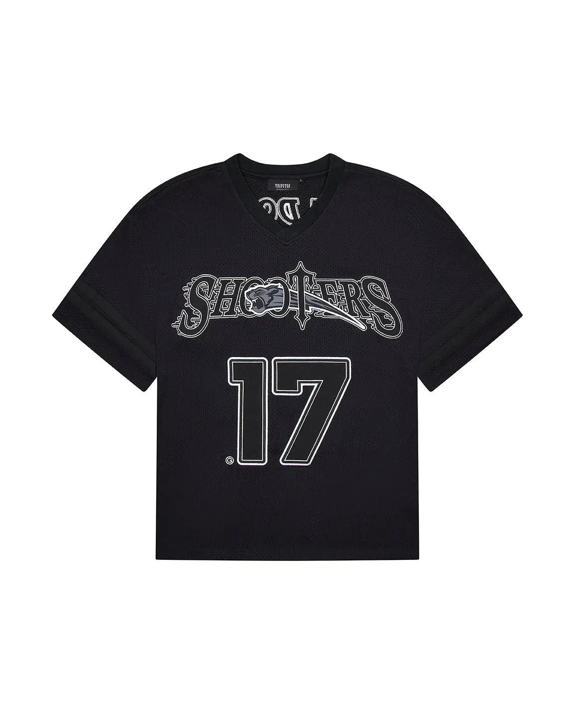 Shooters 2.0 - Football Jersey - Black sold by Trapstar London