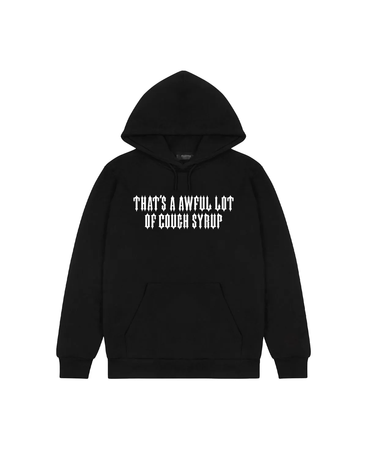 Trapstar x Cough Syrup Classic Hoodie - Black sold by Trapstar London
