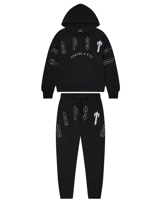 Irongate Arch Chenille 2.0 Tracksuit - Black/White sold by Trapstar London