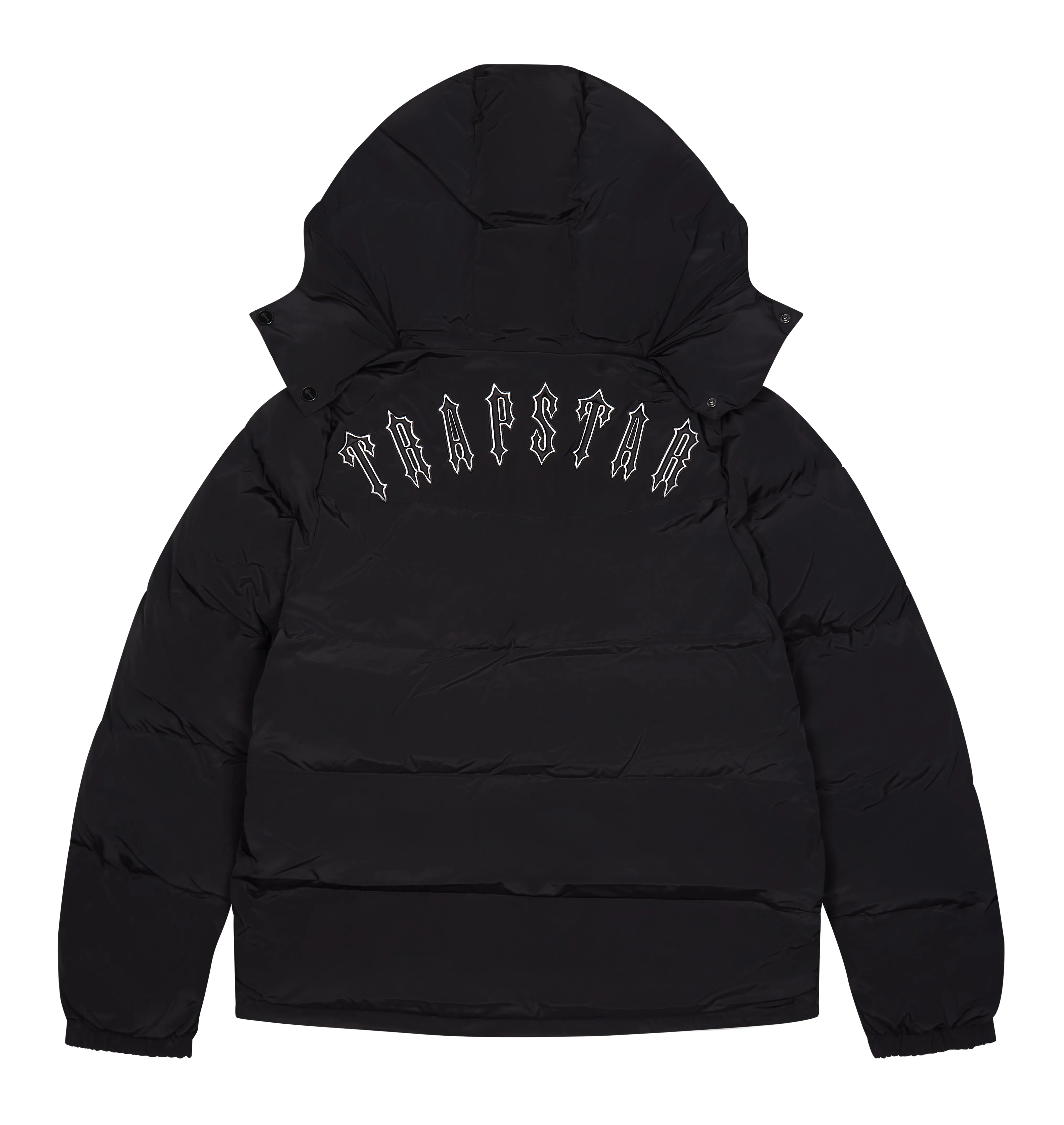 PRE ORDER Irongate Detachable Hooded Puffer Jacket - Black sold by Trapstar London