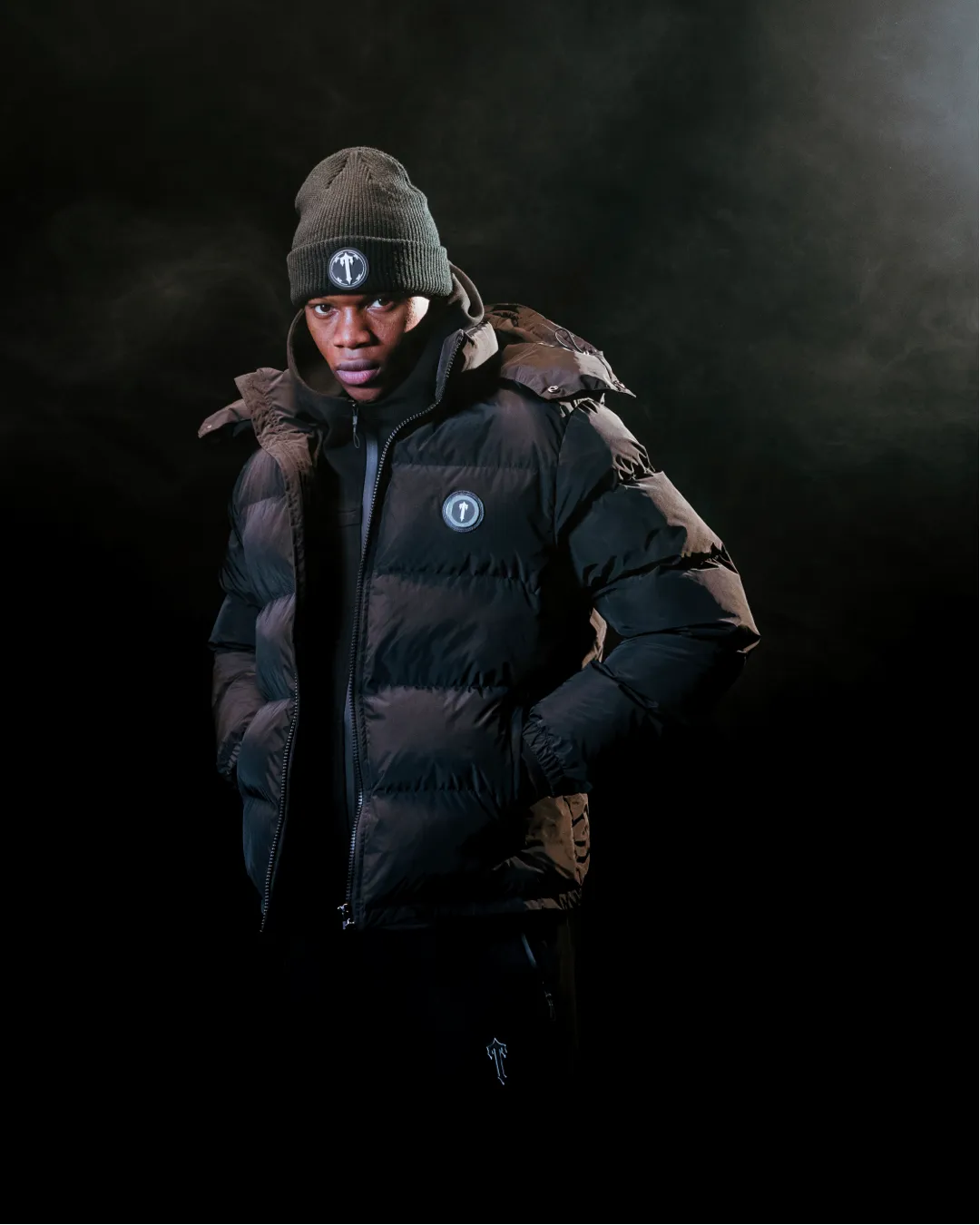 PRE ORDER Irongate Detachable Hooded Puffer Jacket - Black sold by Trapstar London product image thumbnail 5