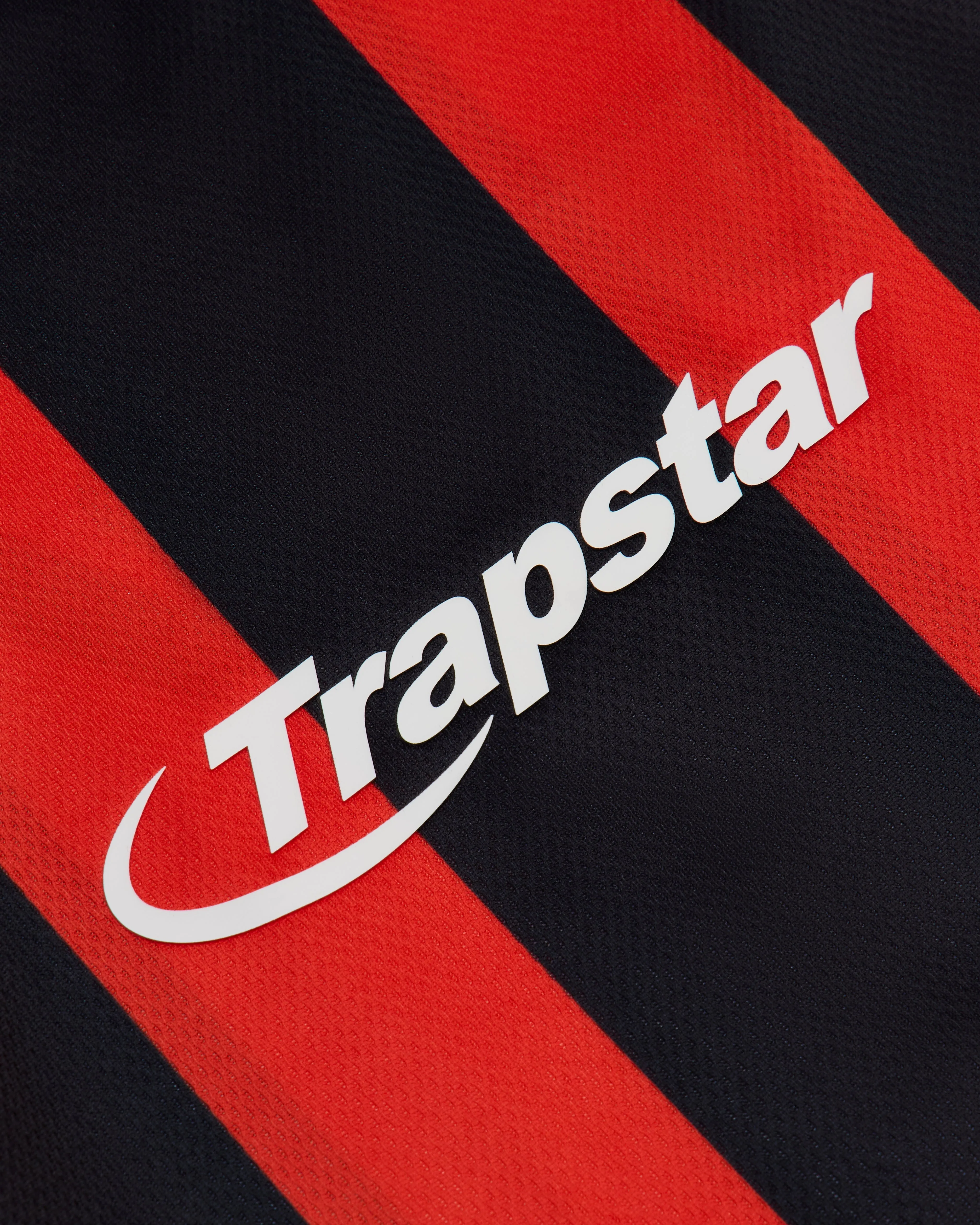*PRE ORDER* Hyperdrive Striped Football Jersey - Black/Red sold by Trapstar London product image thumbnail 5