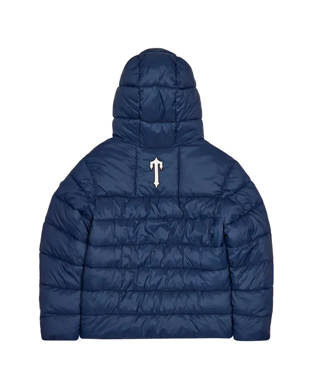 It's A Secret Hooded Puffer - Navy sold by Trapstar London