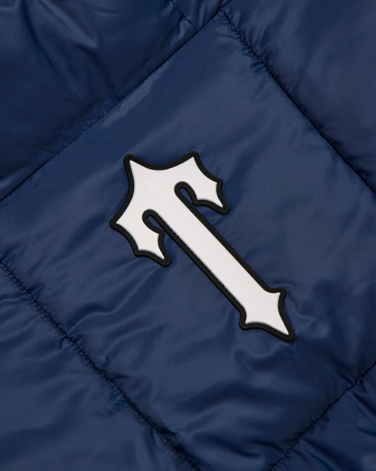 It's A Secret Hooded Puffer - Navy sold by Trapstar London product image thumbnail 4