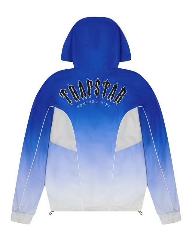 Silicone Badge Windbreaker - Blue Gradient sold by Trapstar London