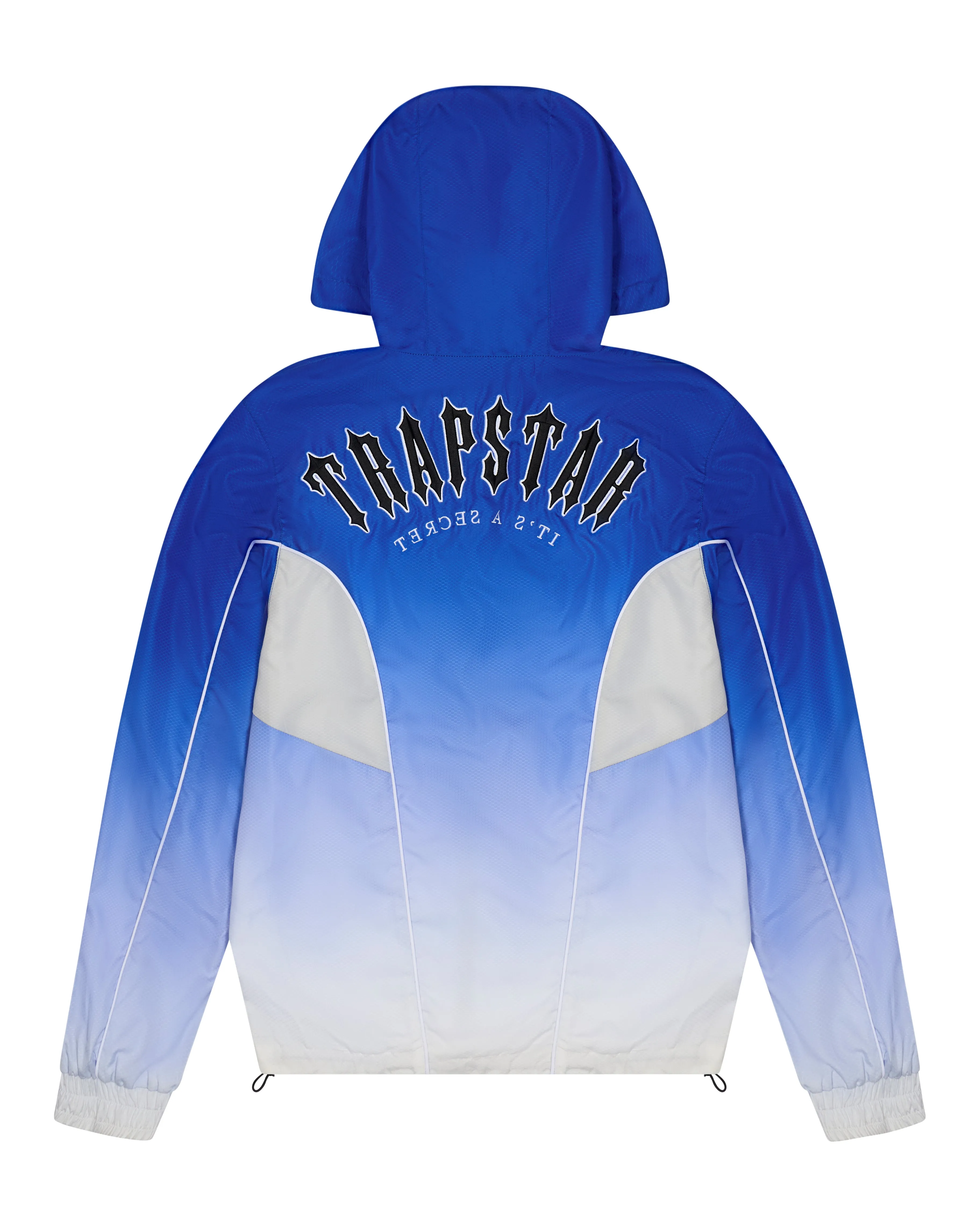 Silicone Badge Windbreaker - Blue Gradient sold by Trapstar London