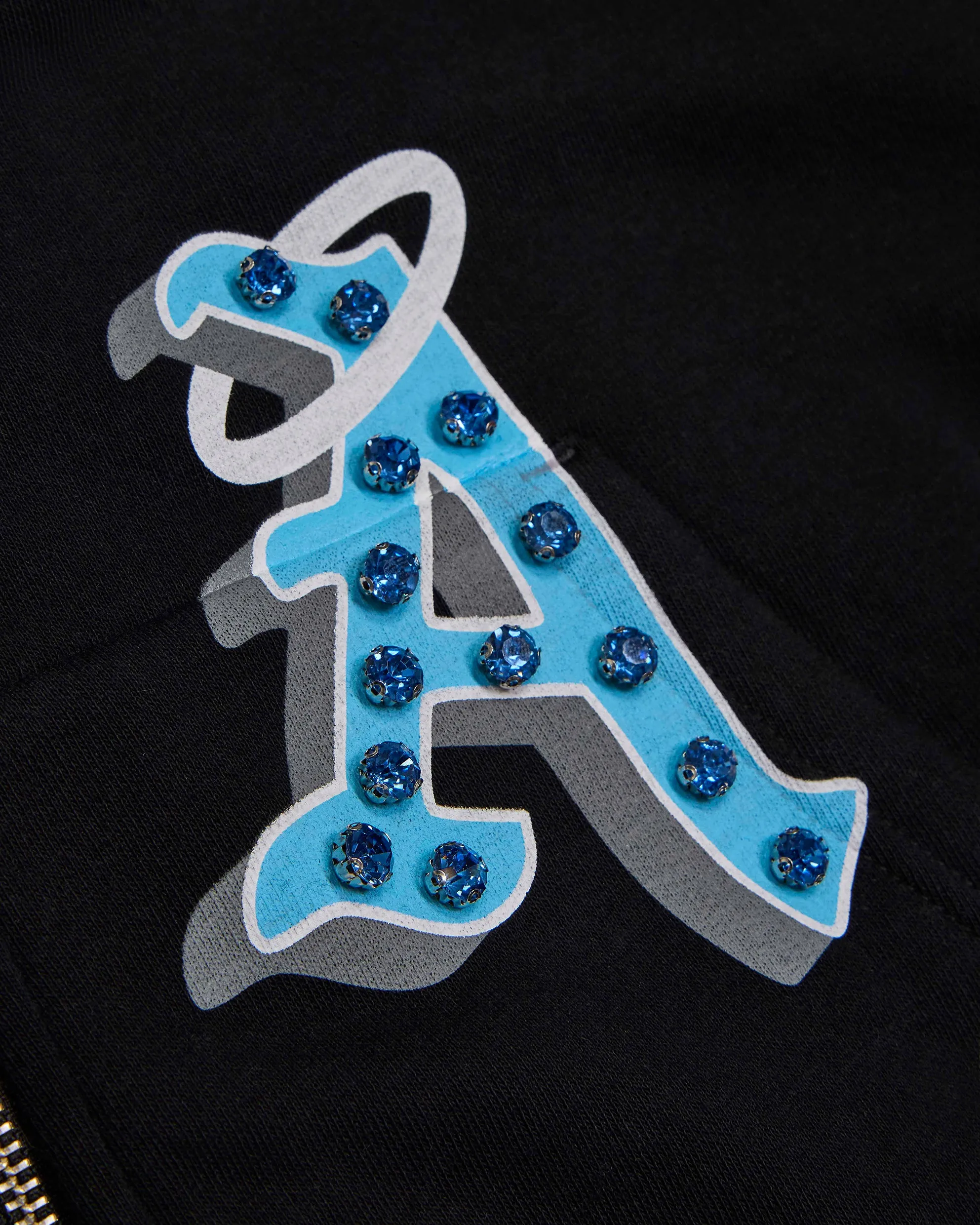 Wildcard 2.0 Zip Hoodie - Black sold by Trapstar London product image thumbnail 5