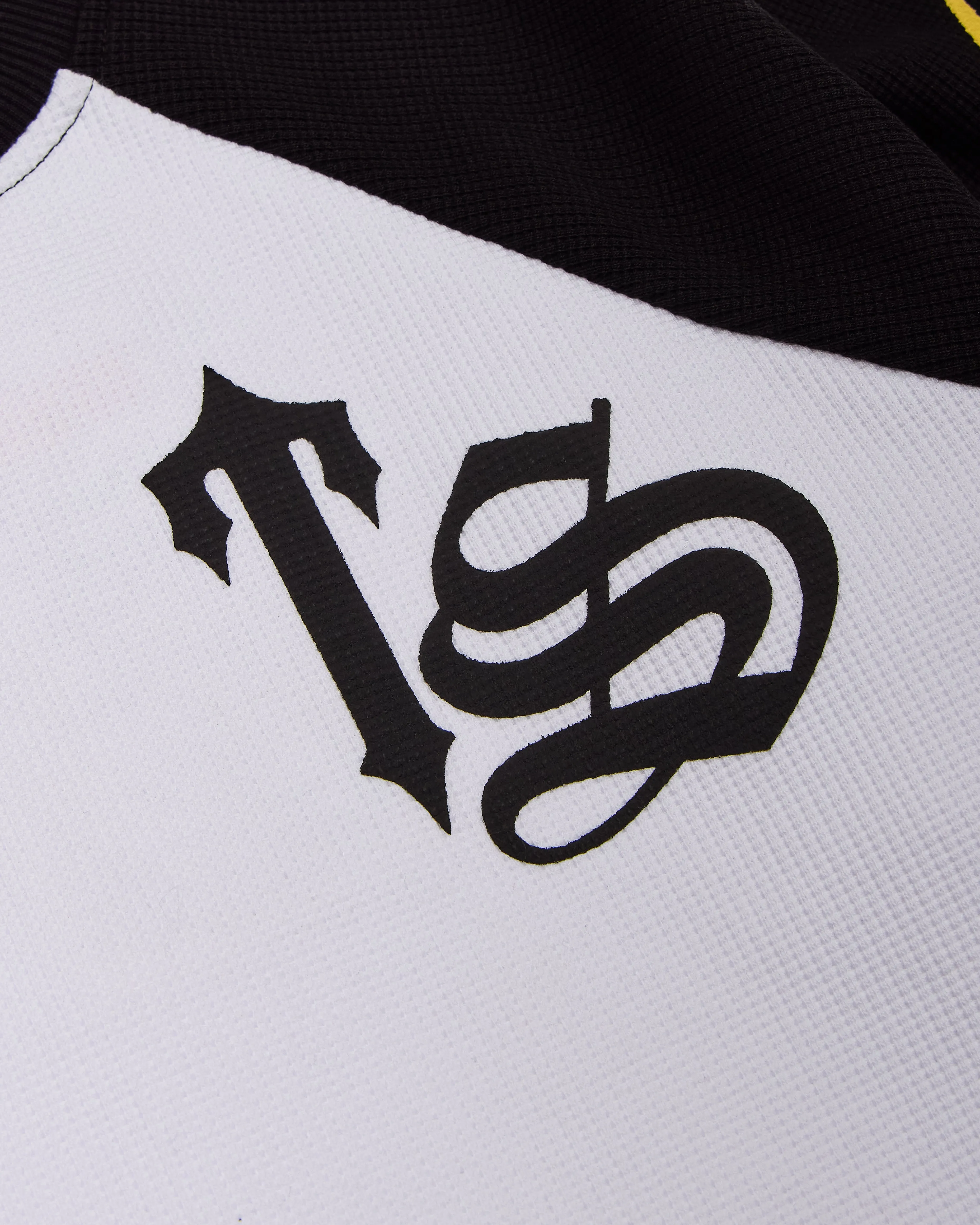 Script Waffle LS Top - White/Black/Candy sold by Trapstar London product image thumbnail 3